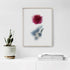 Abstract Pink Rose Floral Art Print